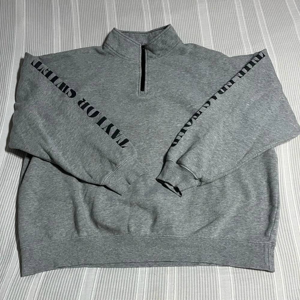 Taylor Swift Gray Zip-Up Sweater